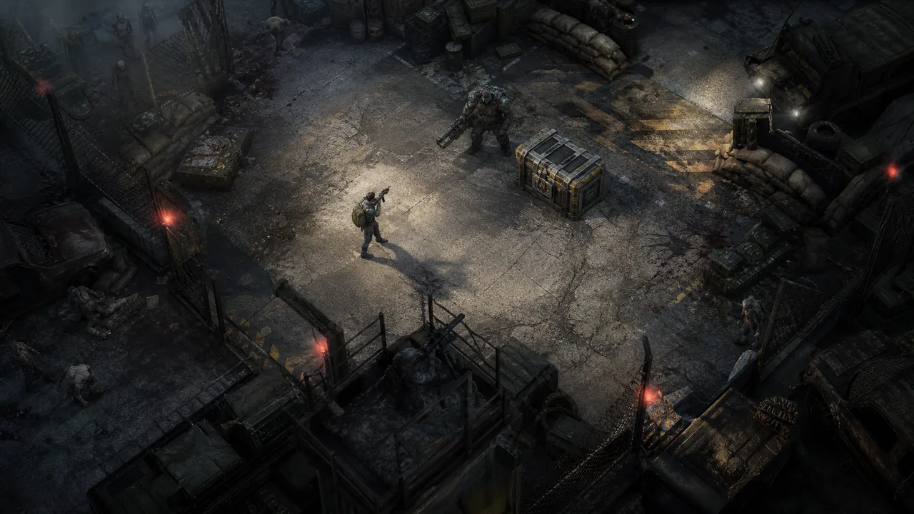 Dead Land Survival Task 019 visual guide showing a cache guard defending a rare crate